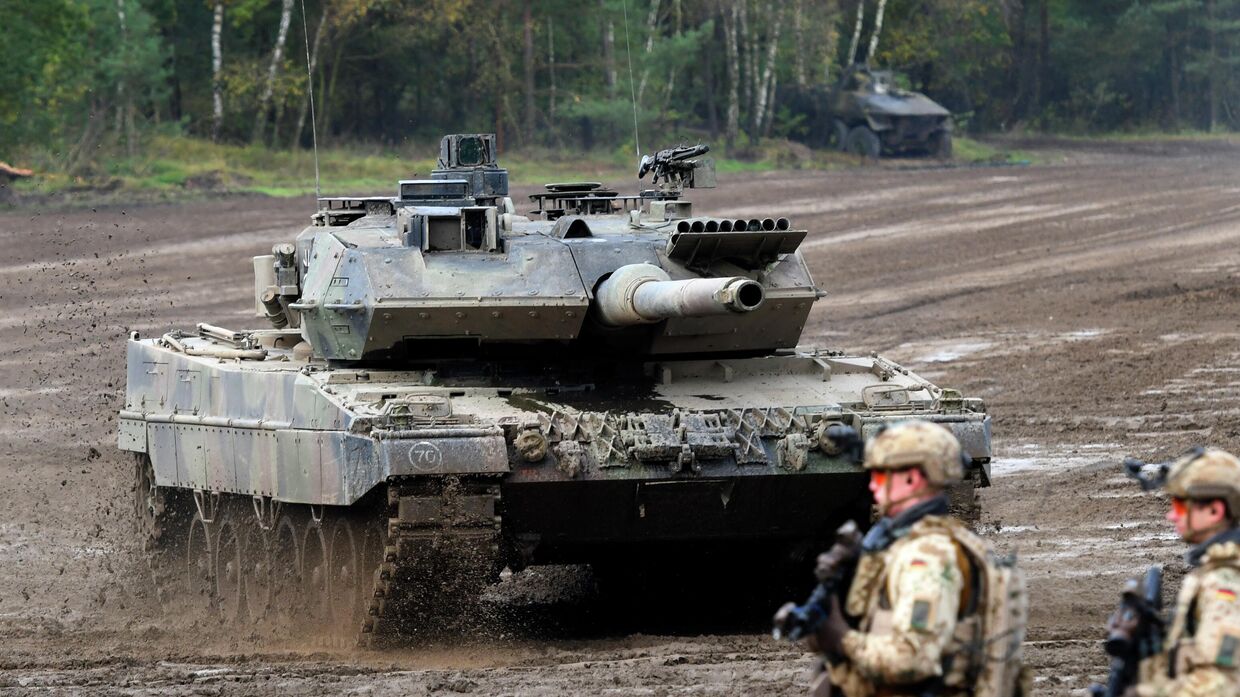 Немецкий основной танк Леопард 2