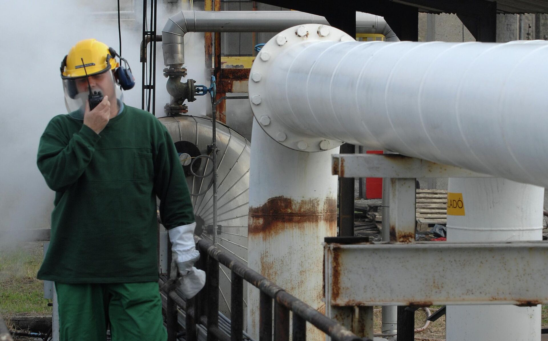 Подстанция нефтепровода Дружба в Сажаломбате, Венгрия. Архивная фотография - ИноСМИ, 1920, 26.03.2026