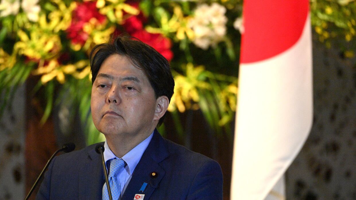 Глава МИД Японии Ёсимаса Хаяси