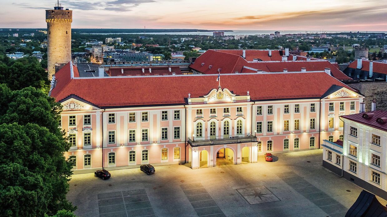 Здание Парламента Эстонии в Таллине