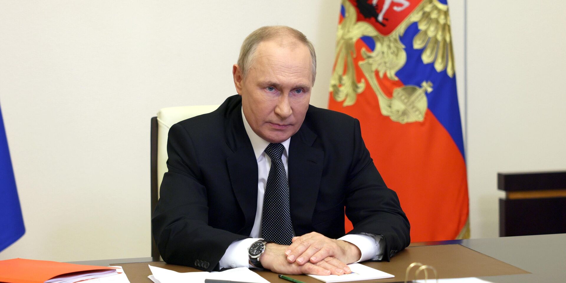 Президент РФ В. Путин провел заседание Совбеза РФ - ИноСМИ, 1920, 19.10.2022