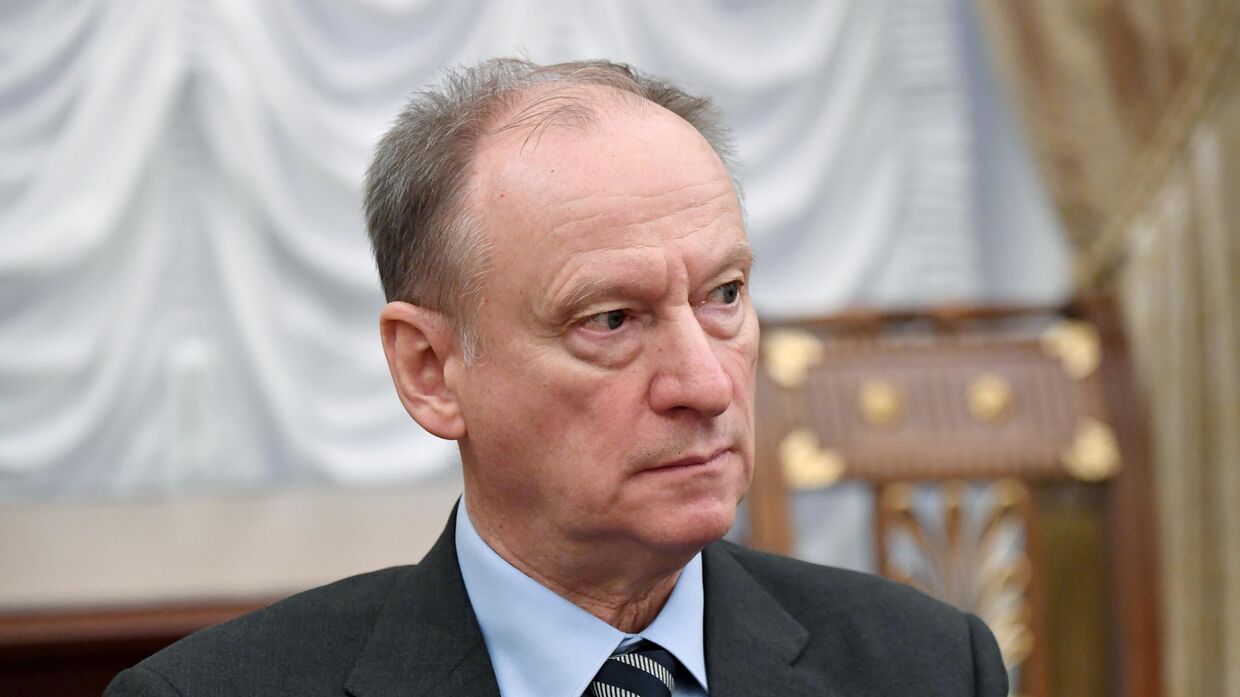 Секретарь Совета безопасности РФ Николай Патрушев во время заседания Совбеза РФ