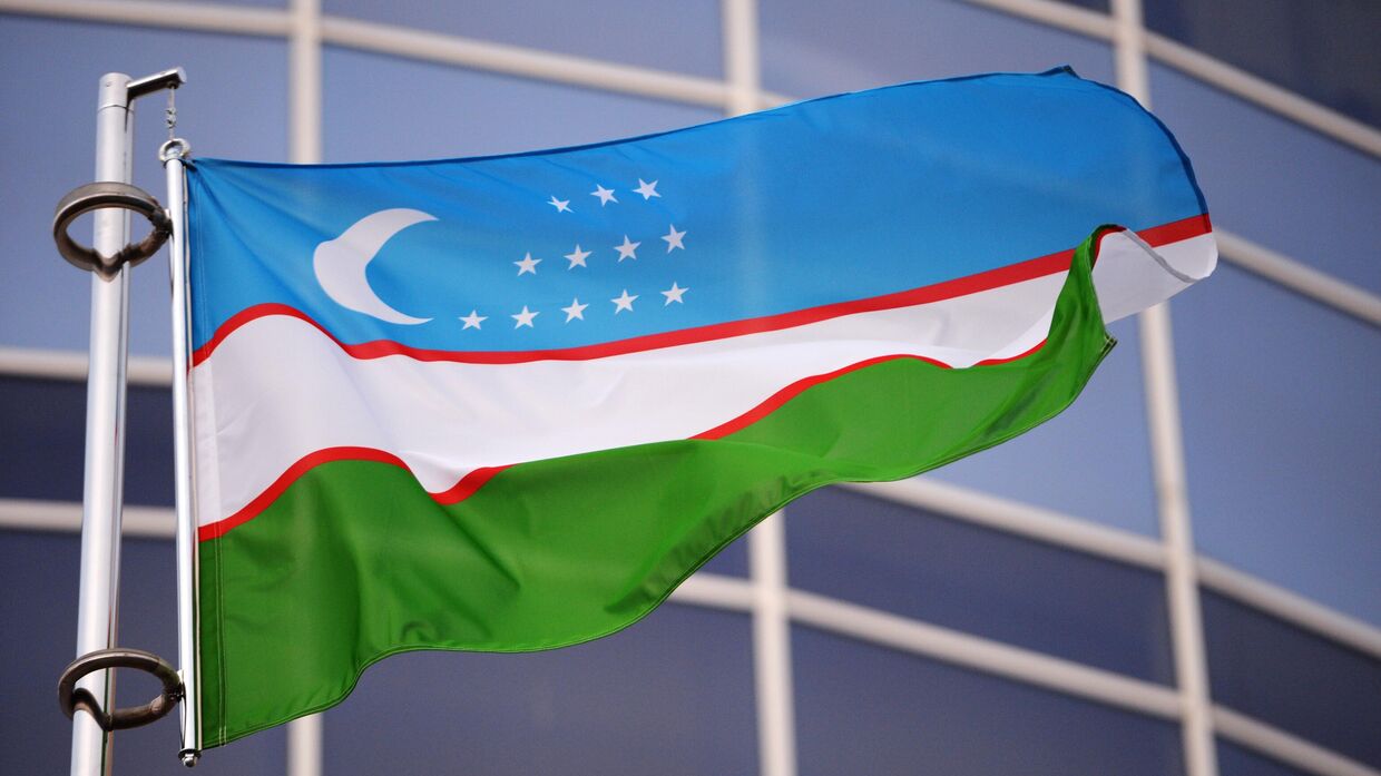  Государственный флаг Узбекистана