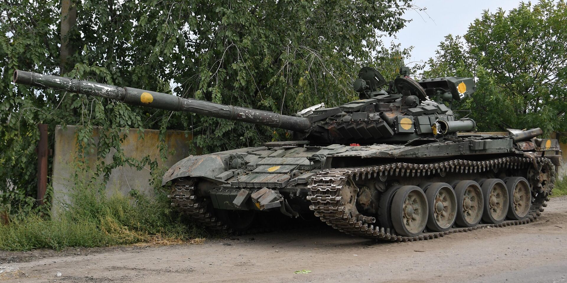 Вооруженные силы РФ подбили танк Т-72 ВСУ - ИноСМИ, 1920, 17.01.2023