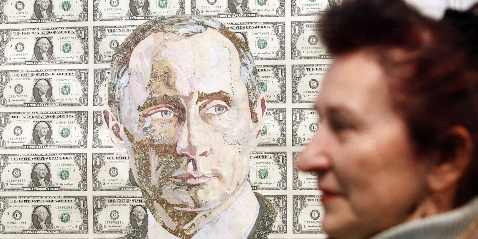Портрет президента РФ Владимира Путина в Киеве - ИноСМИ, 1920, 01.11.2022