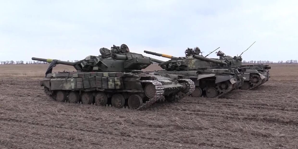 Украинская бронетехника, захваченная ВС РФ в Черниговской области