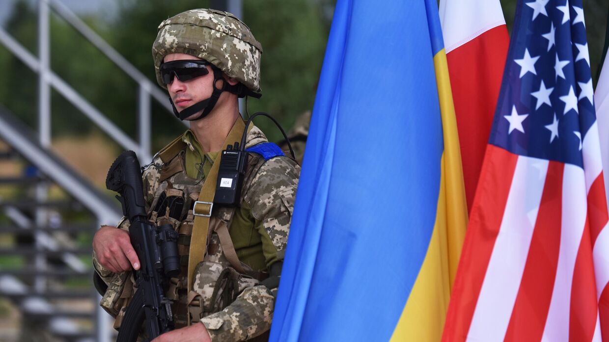 Совместные учения стран НАТО и Украины Три меча-2021