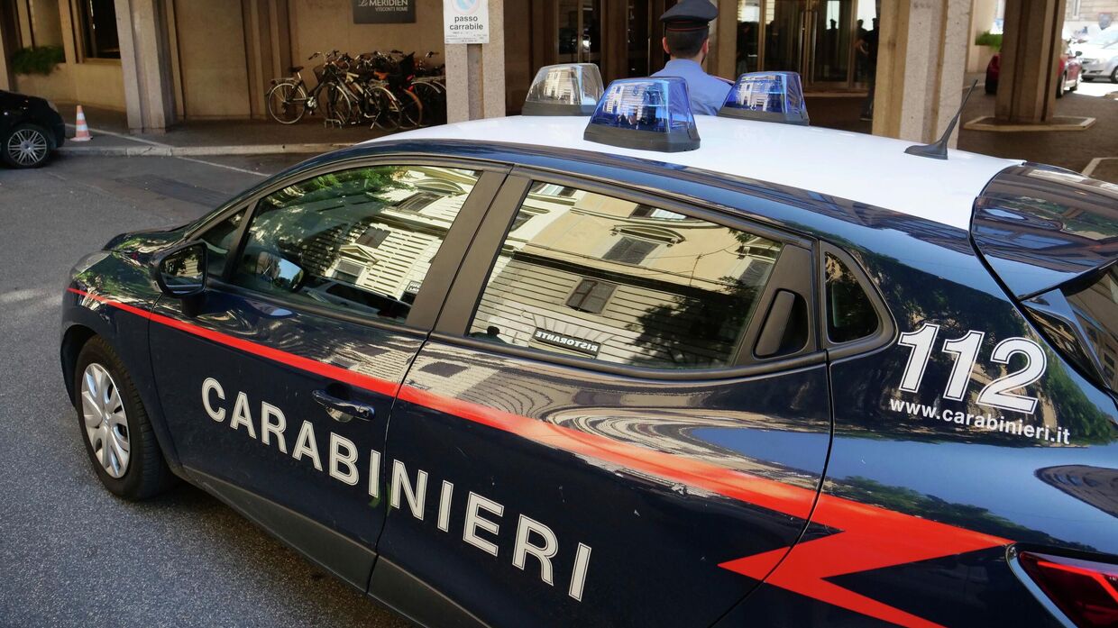 Полицейский автомобиль в Риме