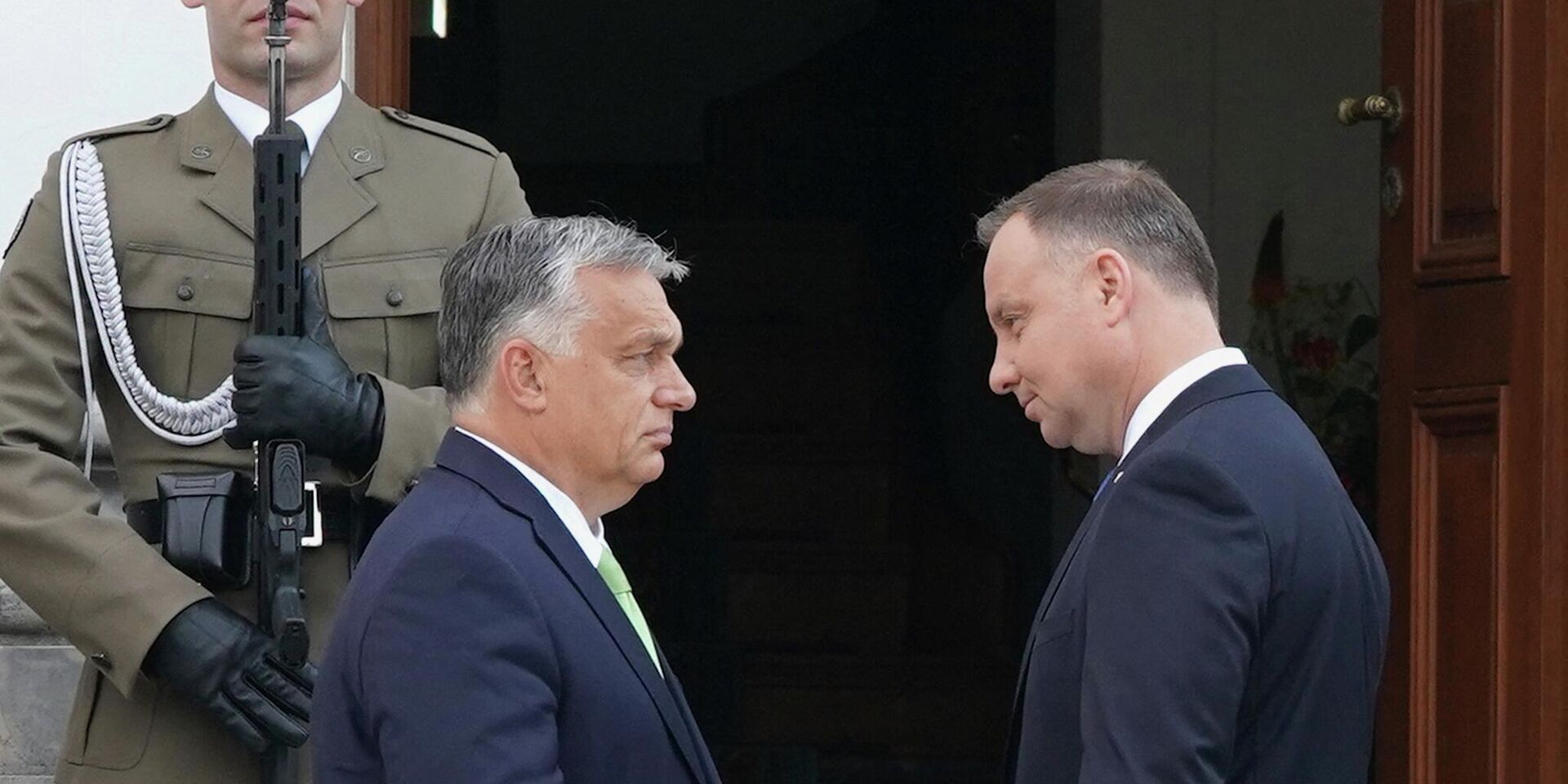 Президент Польши Анджей Дуда и премьер-министр Венгрии Виктор Орбан в Варшаве - ИноСМИ, 1920, 25.11.2022