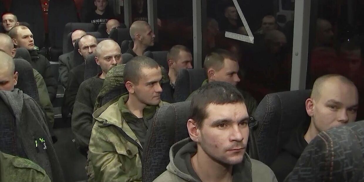 Возвращение российских военнопленных с территории Украины