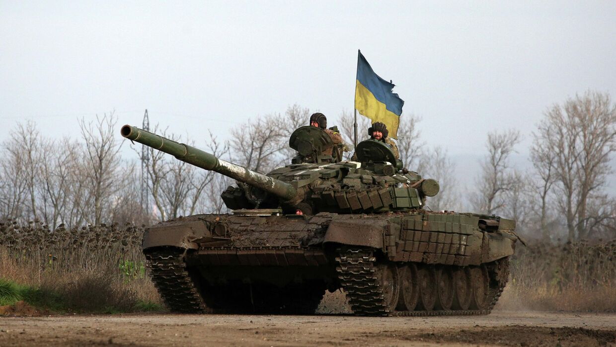 Украинские военные на востоке страны