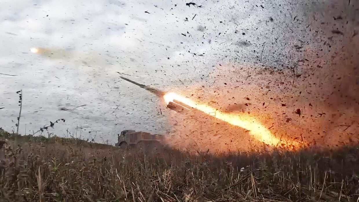 Ракетные пуски по объектам военного управления Украины