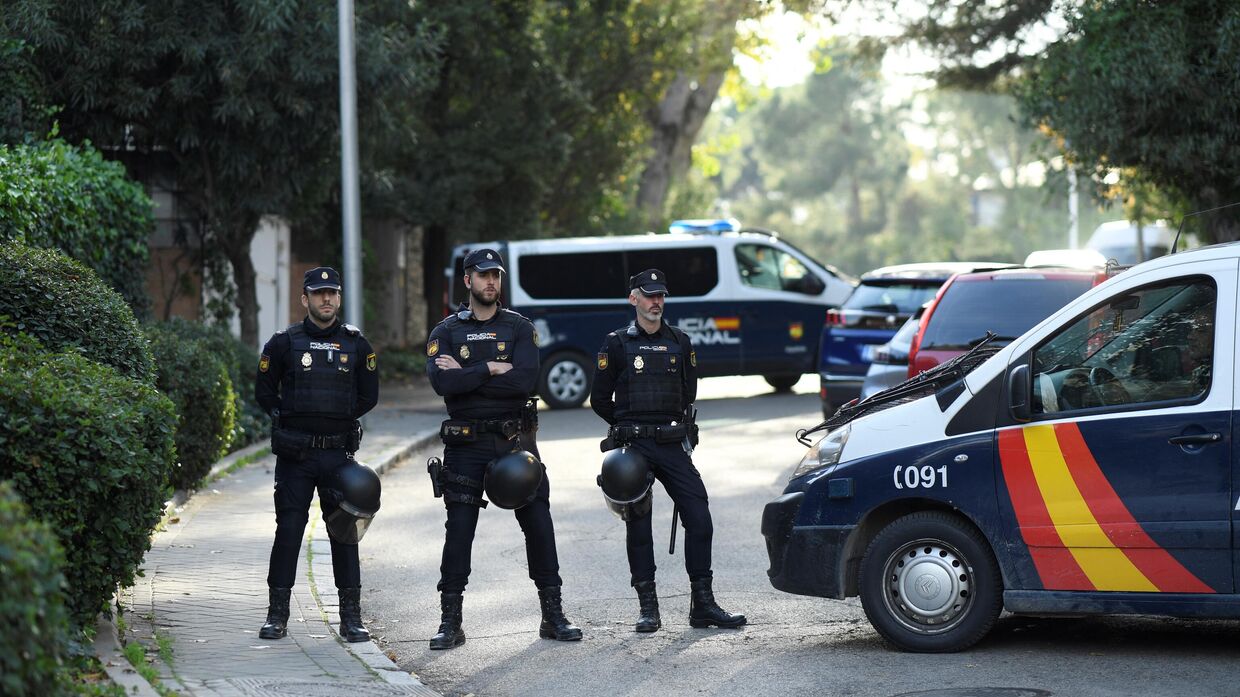Полиция в Мадриде, Испания