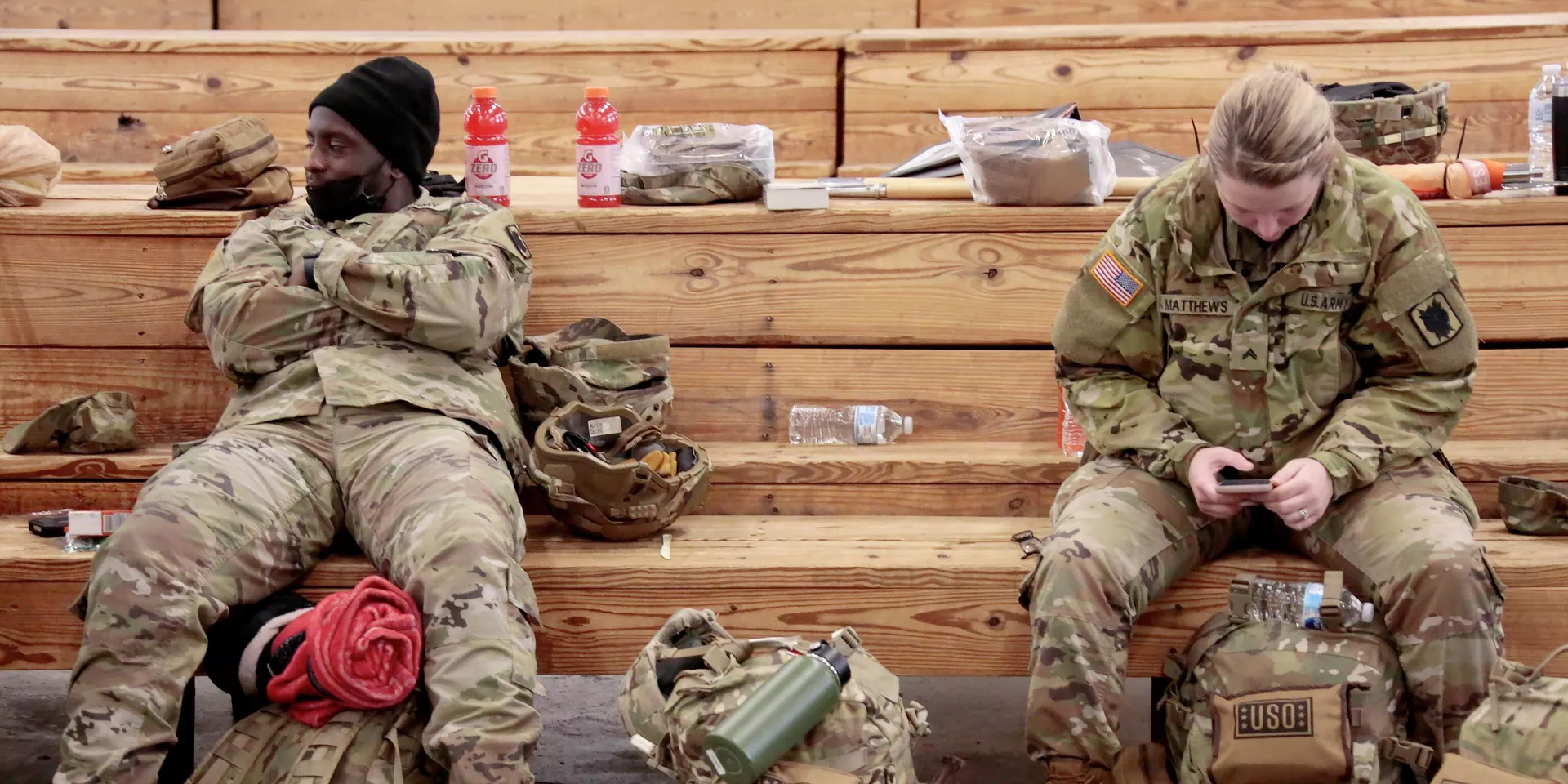 Американские солдаты на военной базе Форт-Брэгг, Северная Каролина Американские солдаты на военной базе Форт-Брэгг, Северная Каролина - ИноСМИ, 1920, 16.12.2023