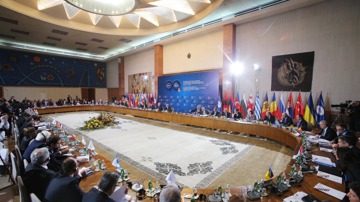 Заседание Совета глав МИД стран-участниц Организации черноморского экономического сотрудничества (ОЧЭС, BSEC) в Белграде