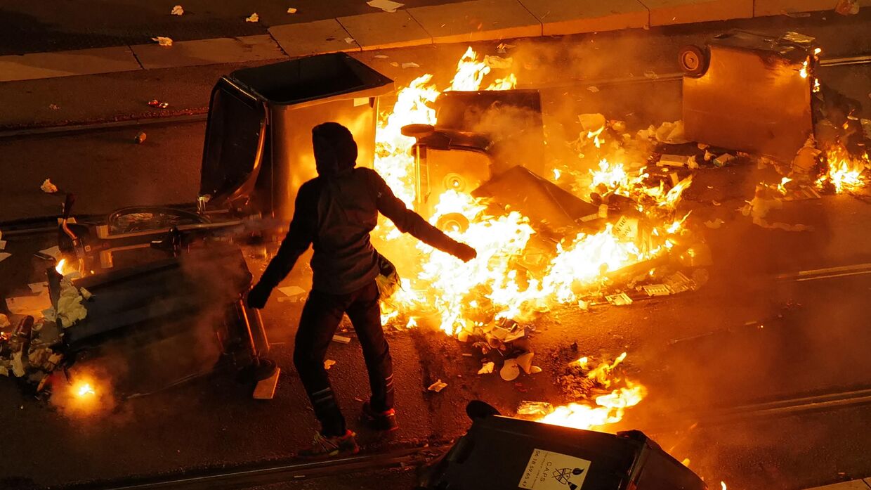 Беспорядки в Ницце, Франция. 14 декабря 2022 года
