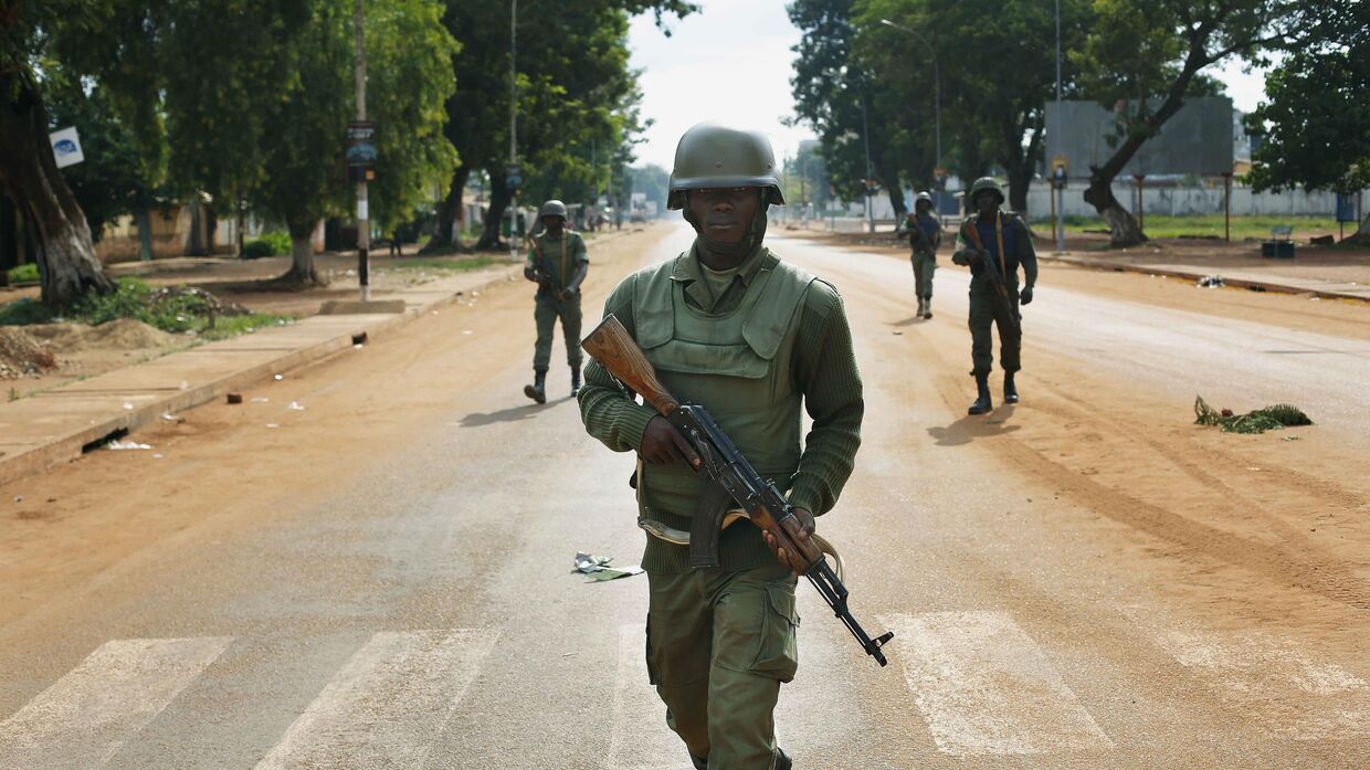 Военные в Банги, Центральноафриканская Республика