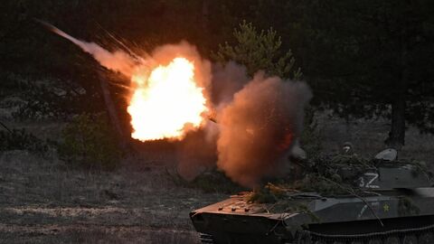 Работа артиллерийских расчетов на Херсонском направлении