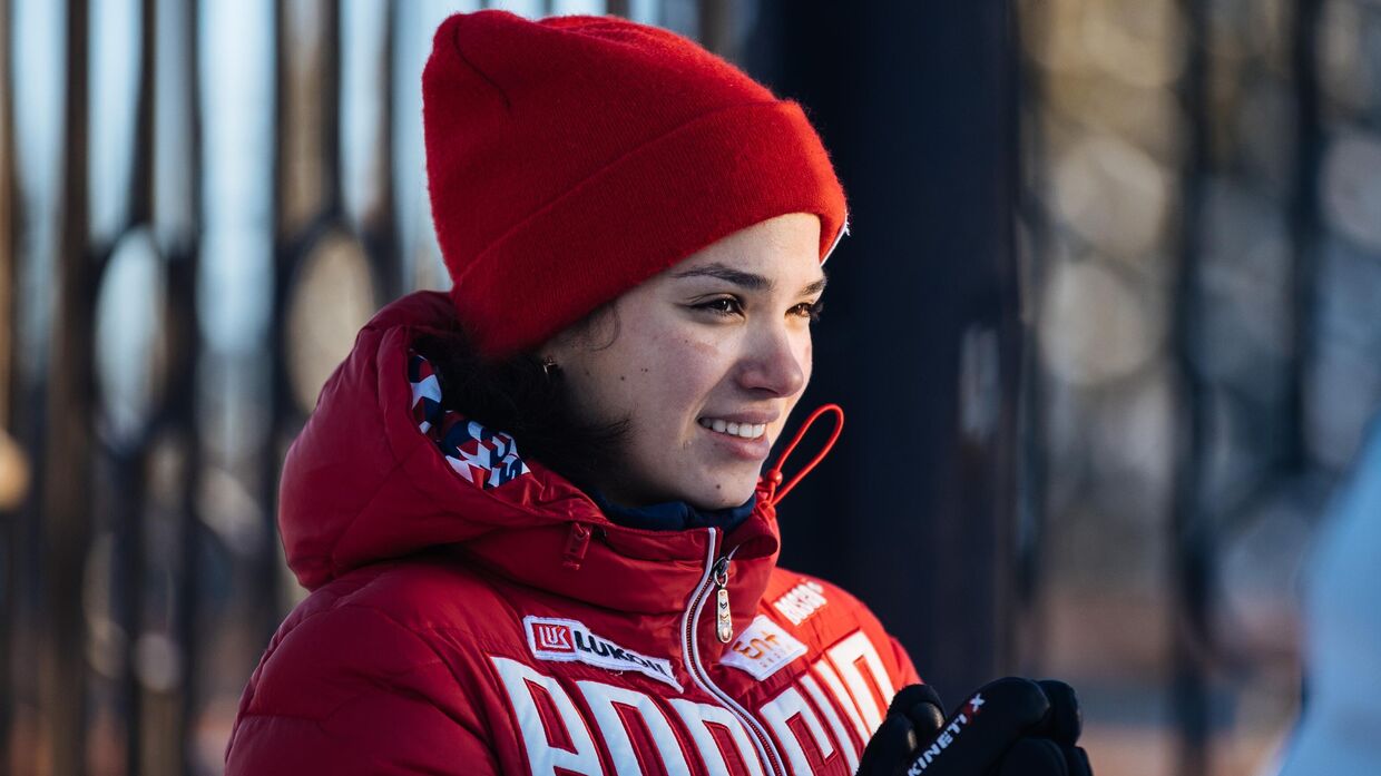 Олимпийская чемпионка по лыжным гонкам Вероника Степанова