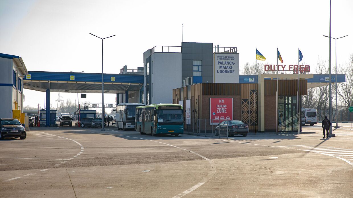 КПП Паланка на границе Молдовы с Украиной
