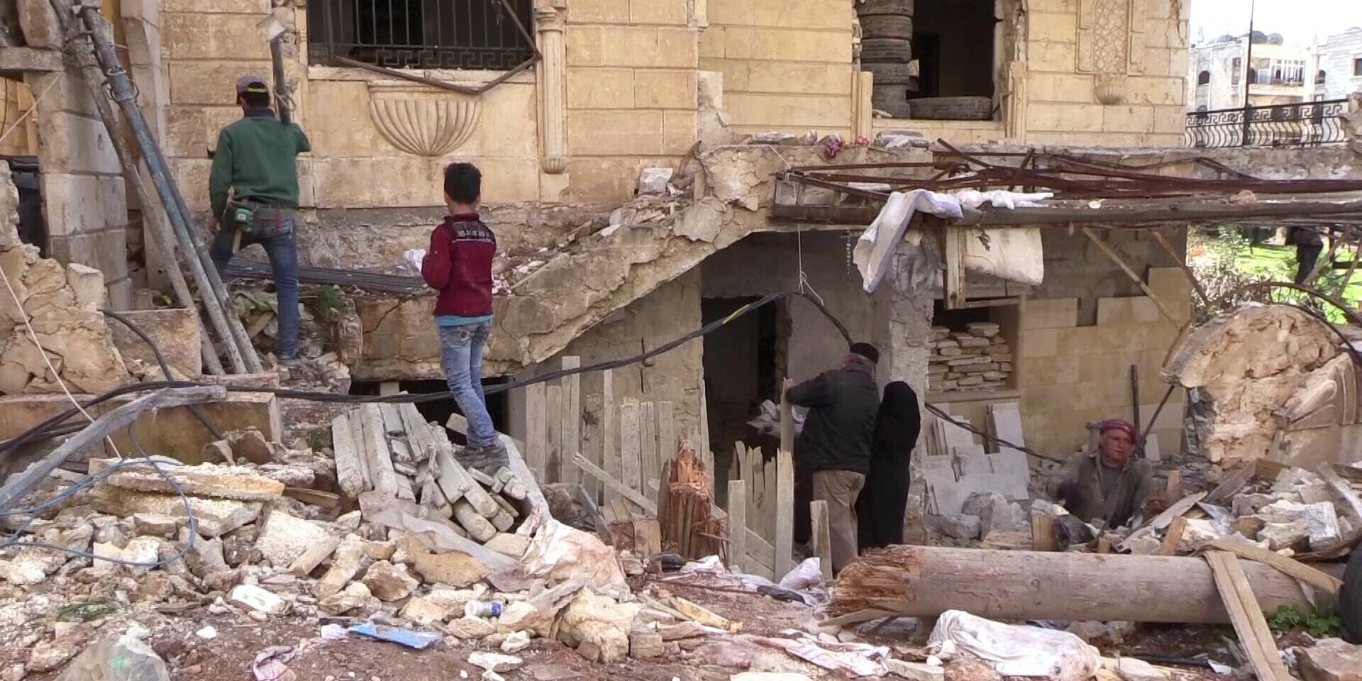 Сирийские власти начали восстанавливать район Эль-Хамдания на окраине города Алеппо - ИноСМИ, 1920, 07.02.2023