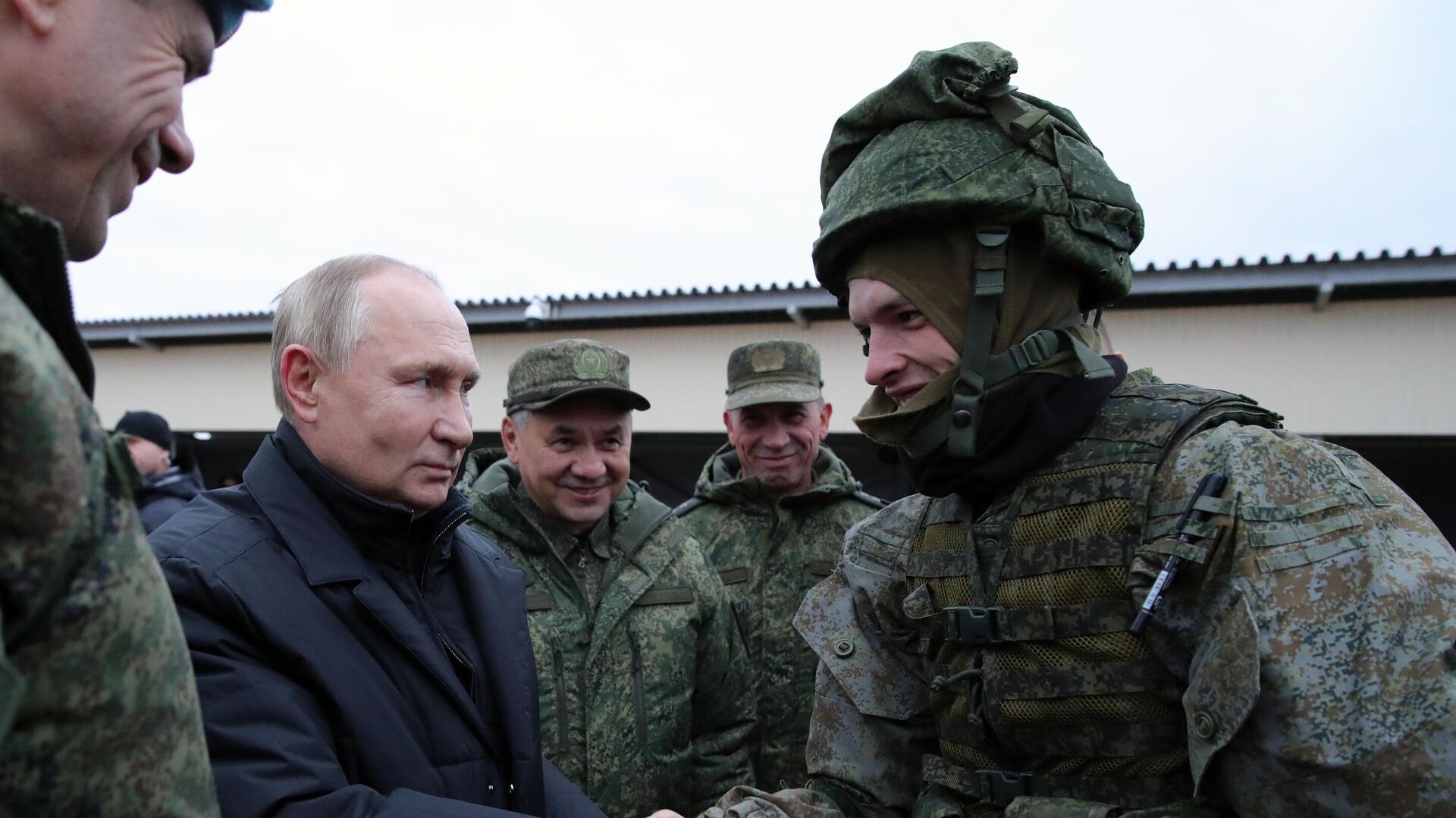 Президент РФ В. Путин посетил полигон Западного военного округа в Рязанской области 20 октября 2022 - ИноСМИ, 1920, 26.01.2023