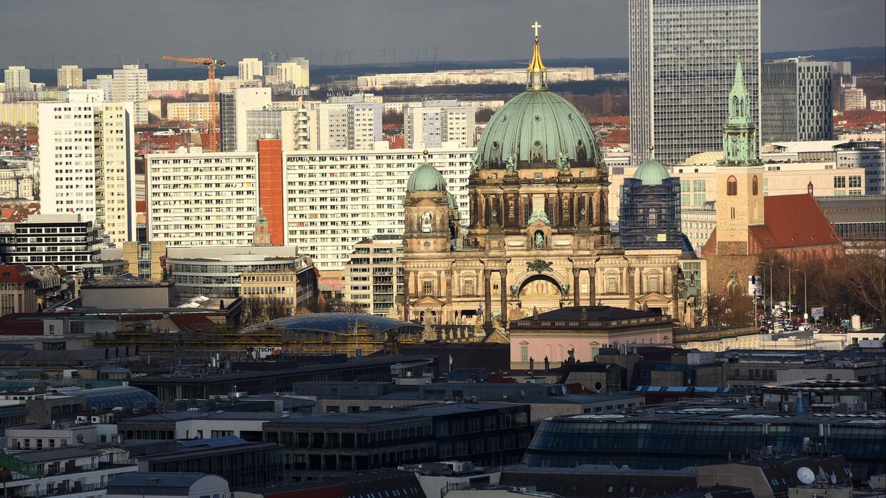 Берлинский кафедральный собор в центре Берлина