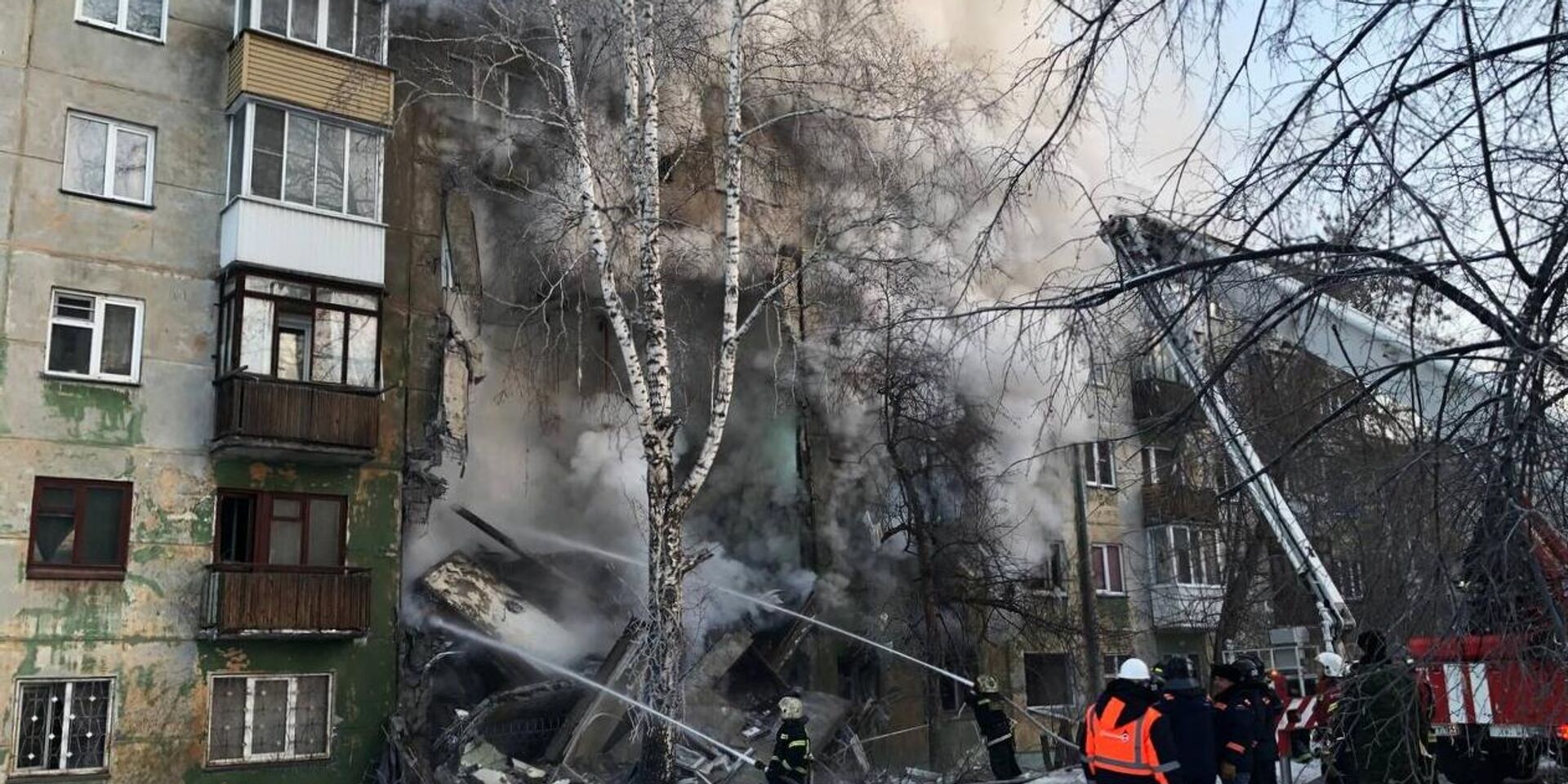 Взрыв газа в жилом доме в Новосибирске - ИноСМИ, 1920, 09.02.2023
