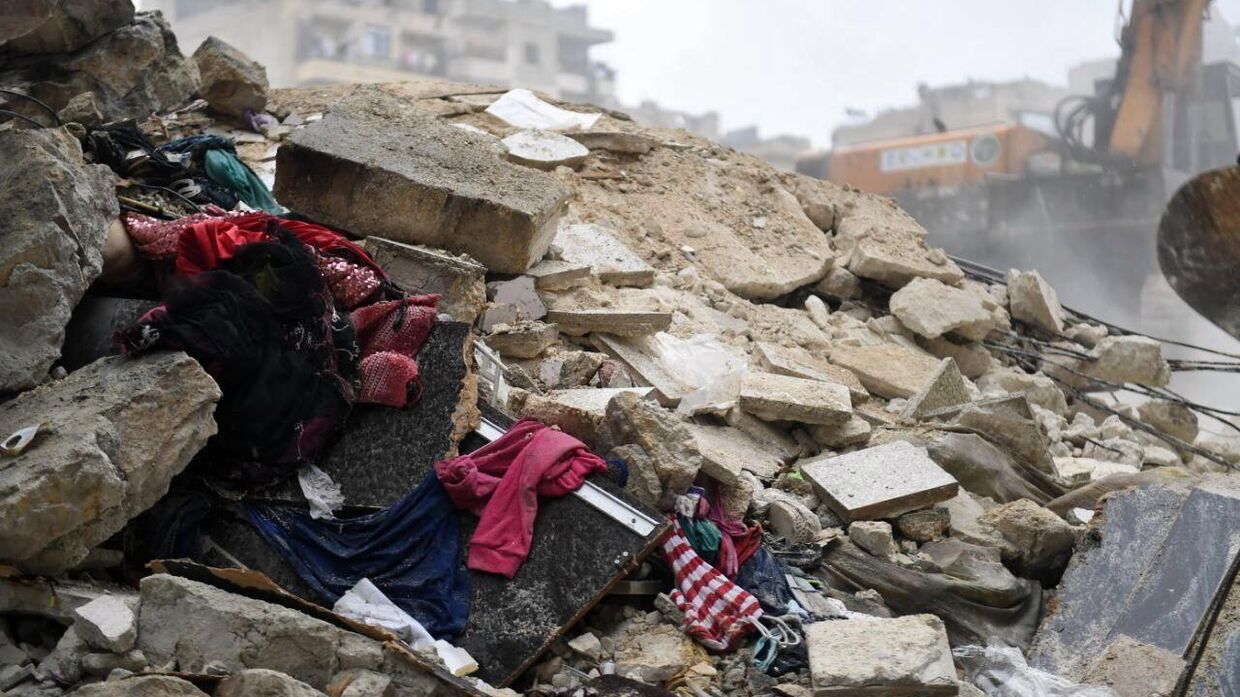 Ликвидация последствий землетрясения в Сирии