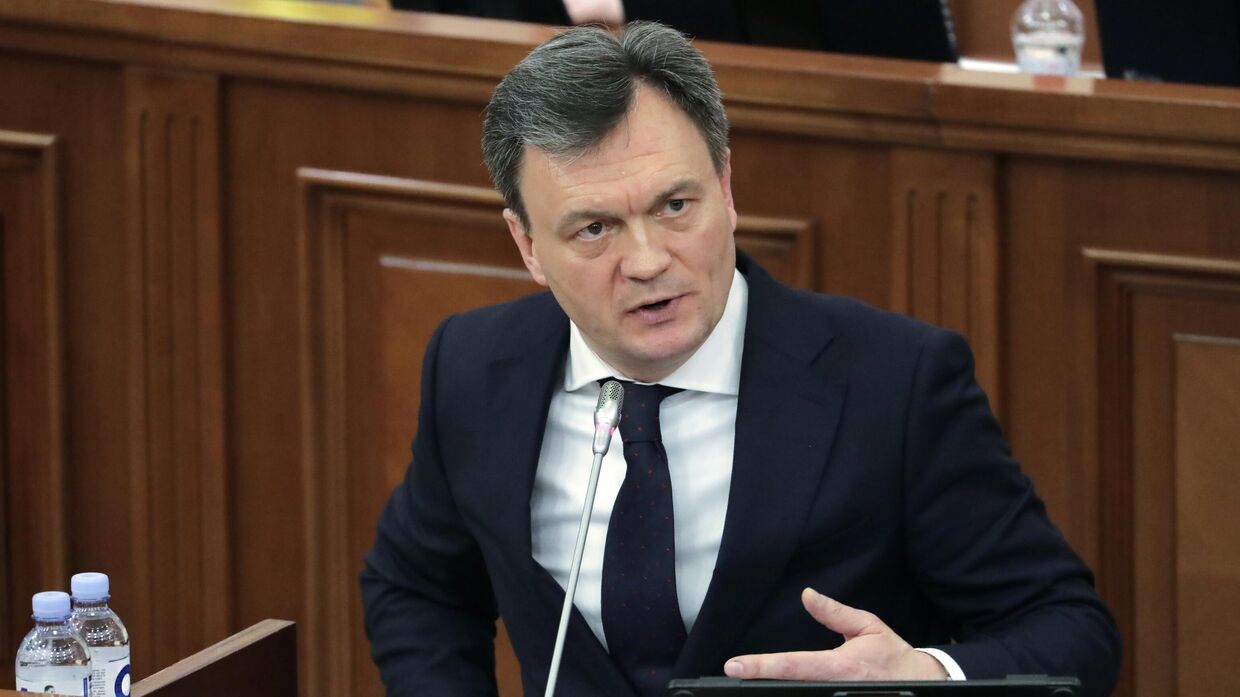 Утверждение нового состава правительства на заседании парламента Молдавии 