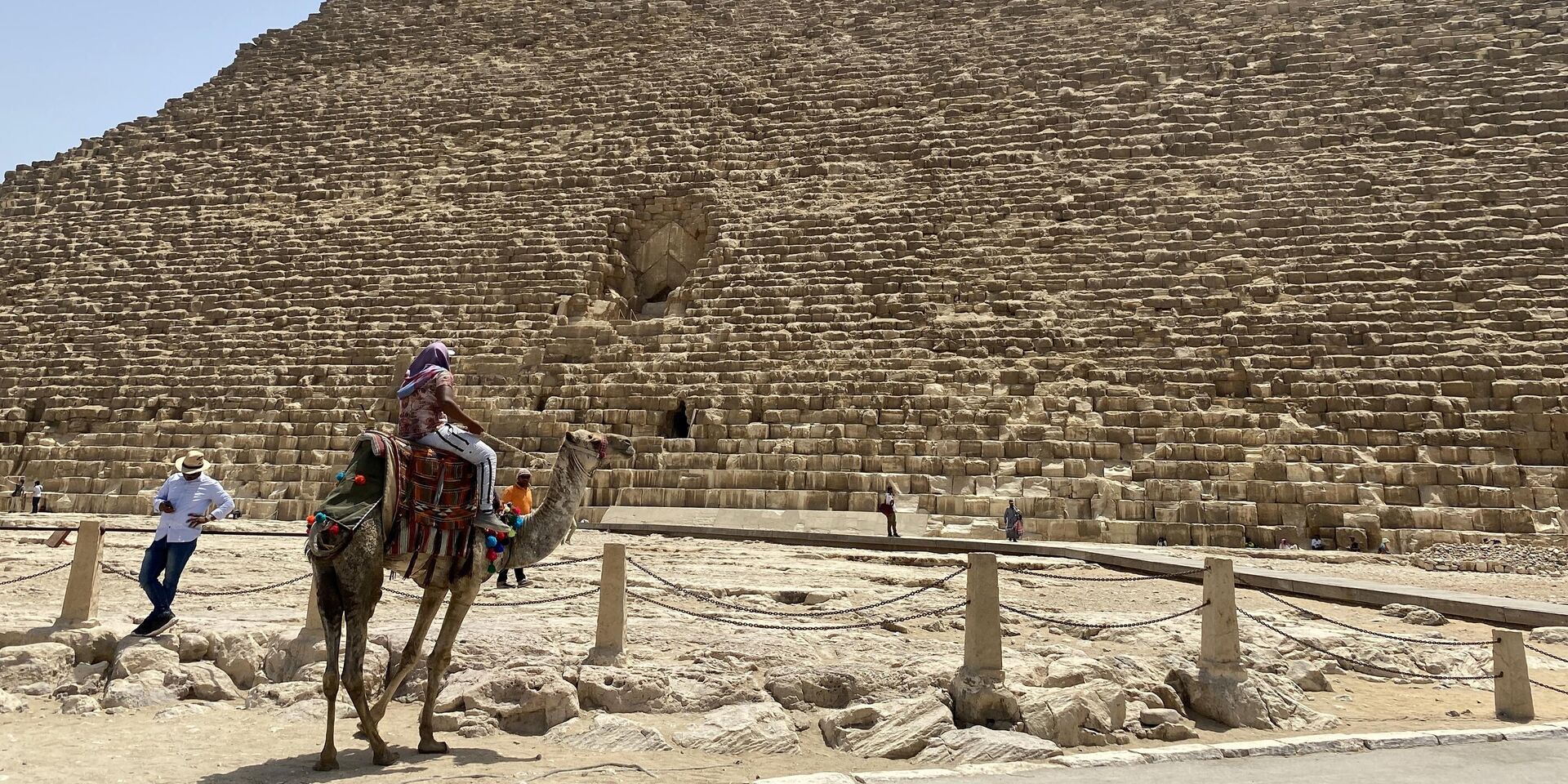 Пирамида Хеопса на плато Гиза в пригороде Каира - ИноСМИ, 1920, 03.03.2023