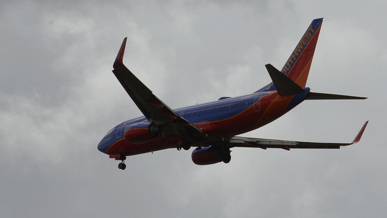 Самолет Боинг-737 авиакомпании Southwest Airlines 