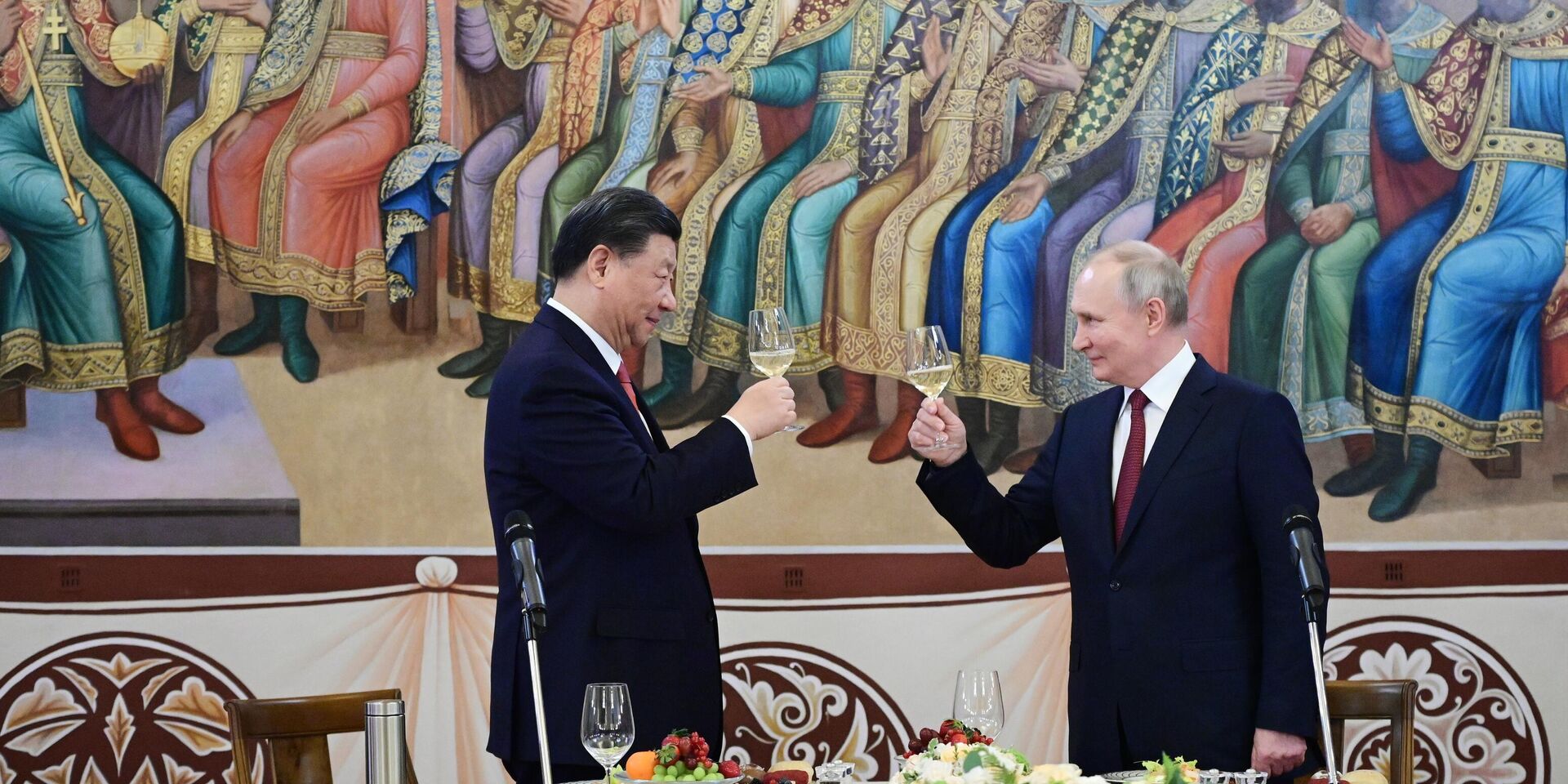 Встреча президента РФ В. Путина и председателя КНР Си Цзиньпина - ИноСМИ, 1920, 27.09.2023