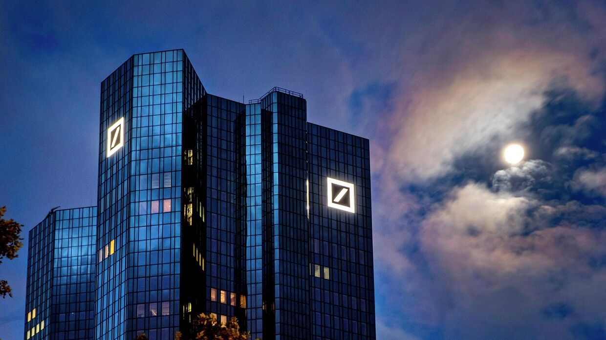 Штаб-квартира Deutsche Bank во Франкфурте, Германия