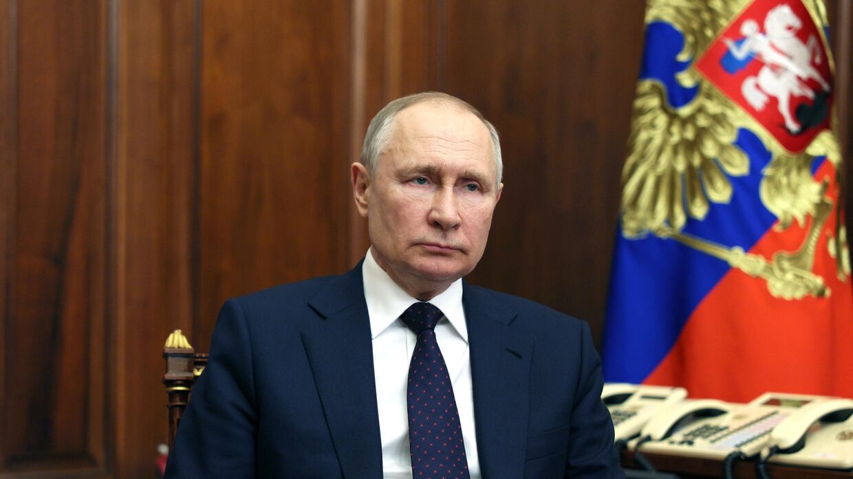 Обращение президента РФ В. Путина по случаю Дня войск национальной гвардии РФ
