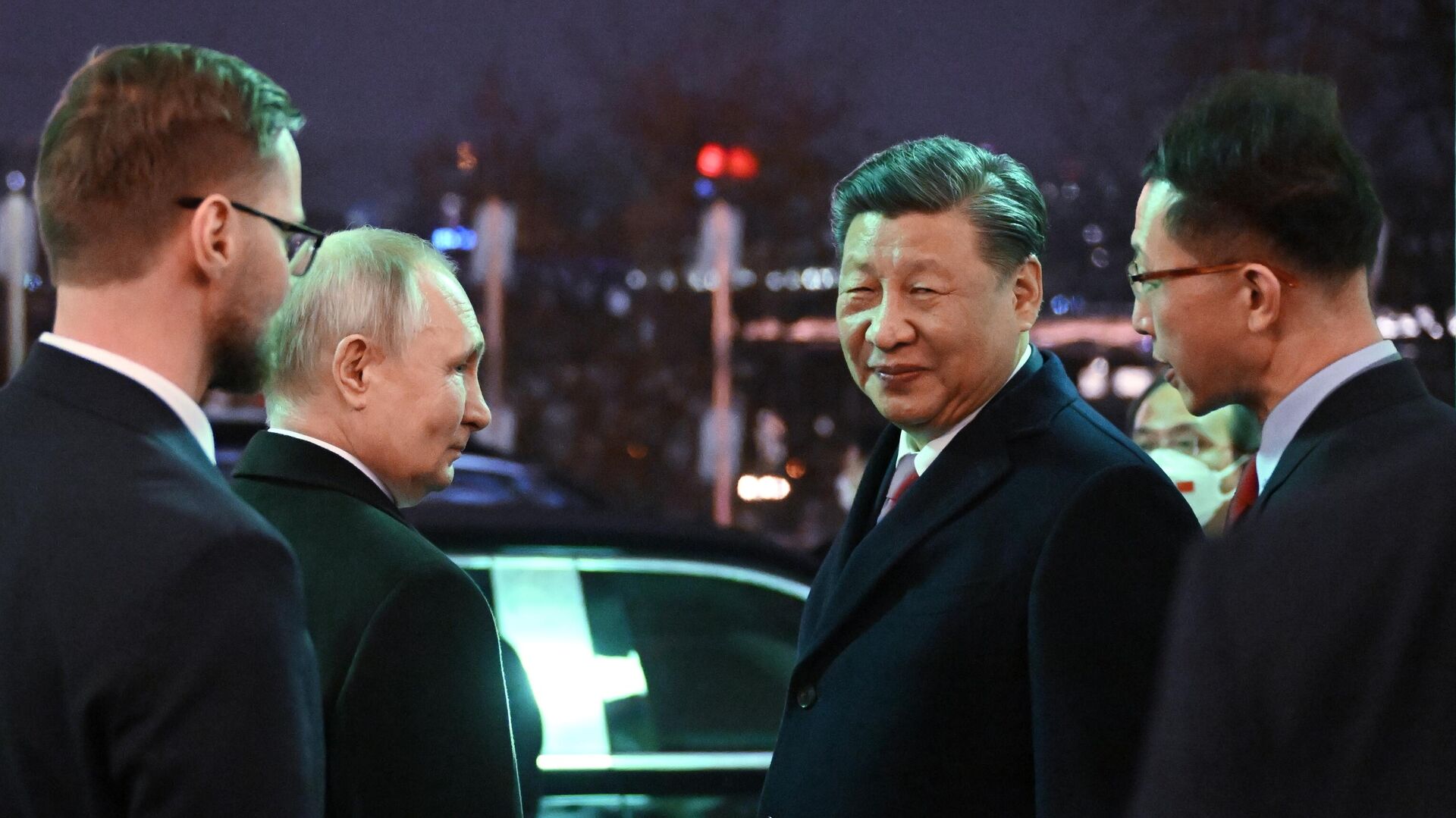 Встреча президента РФ В. Путина и председателя КНР Си Цзиньпина - ИноСМИ, 1920, 02.05.2023
