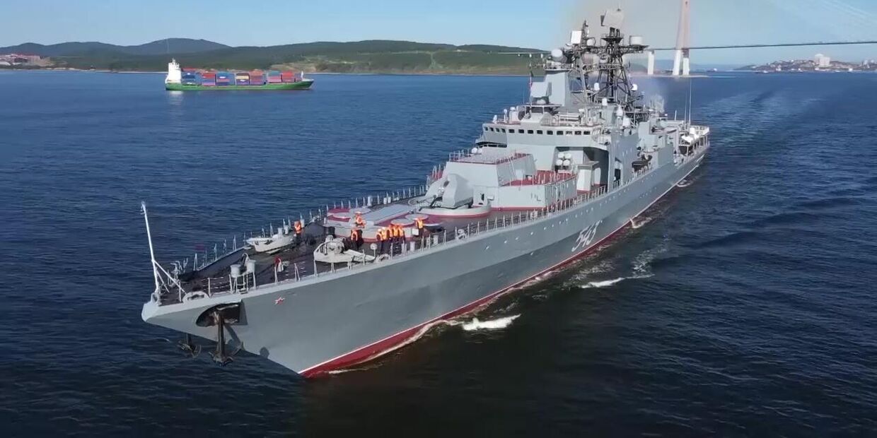 Большой противолодочный корабль Маршал Шапошников 