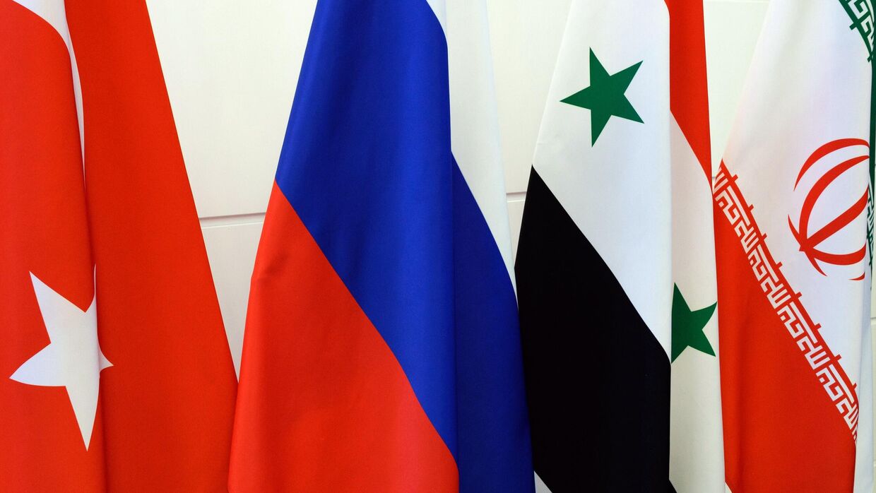 Переговоры С. Шойгу с коллегами из Турции, Ирана и Сирии