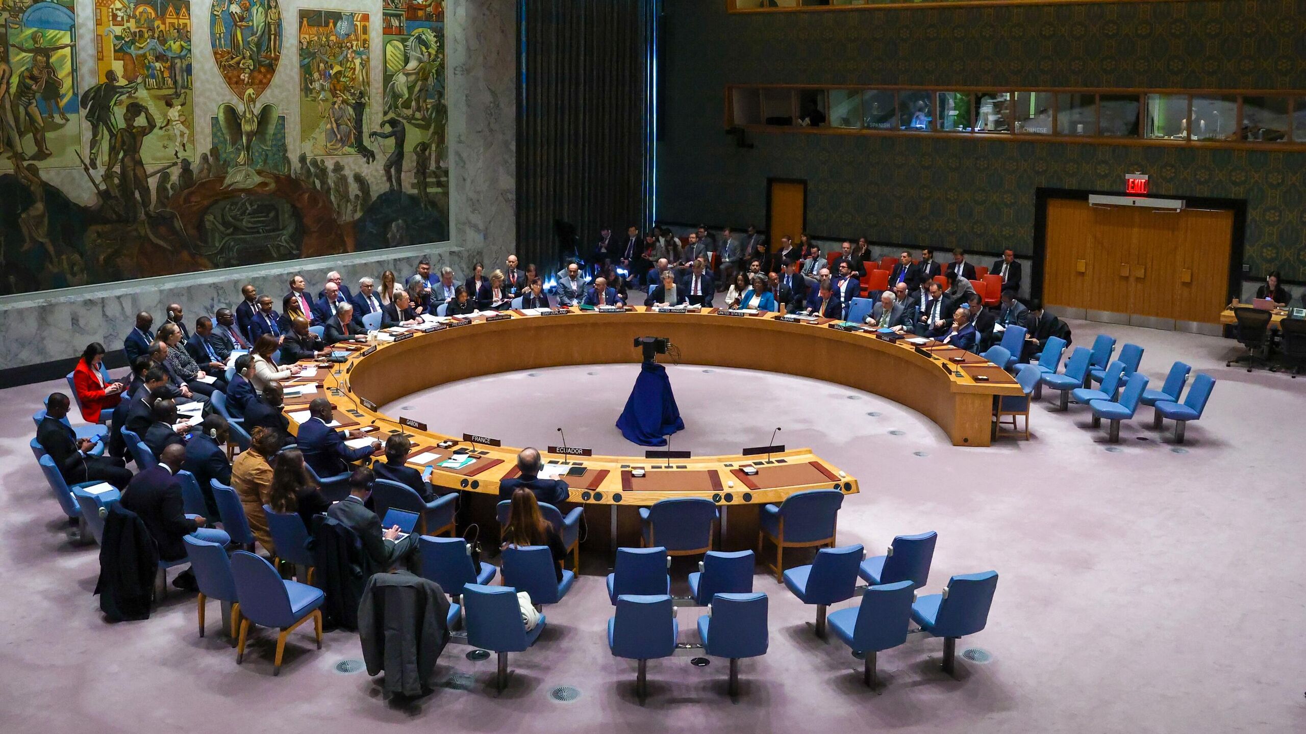 Оон решение вопроса. Совет безопасности ООН РФ. Заседание Совбеза ООН. Лавров в ООН 2023.