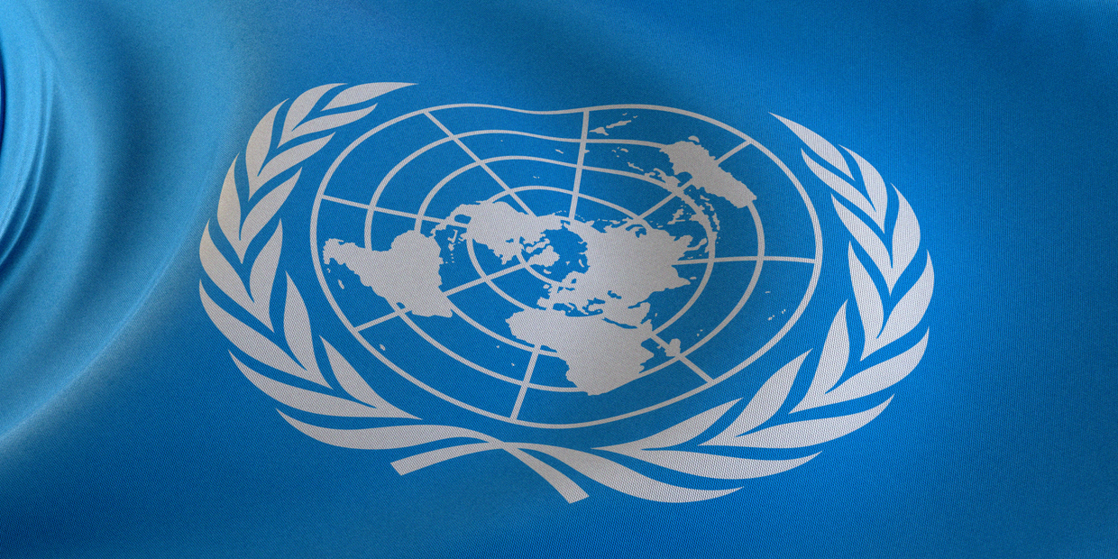 Флаг Организации Объединённых Наций (ООН)
