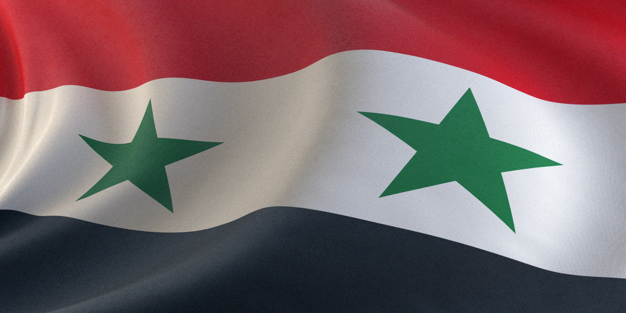 Флаг Сирийской Арабской Республики
