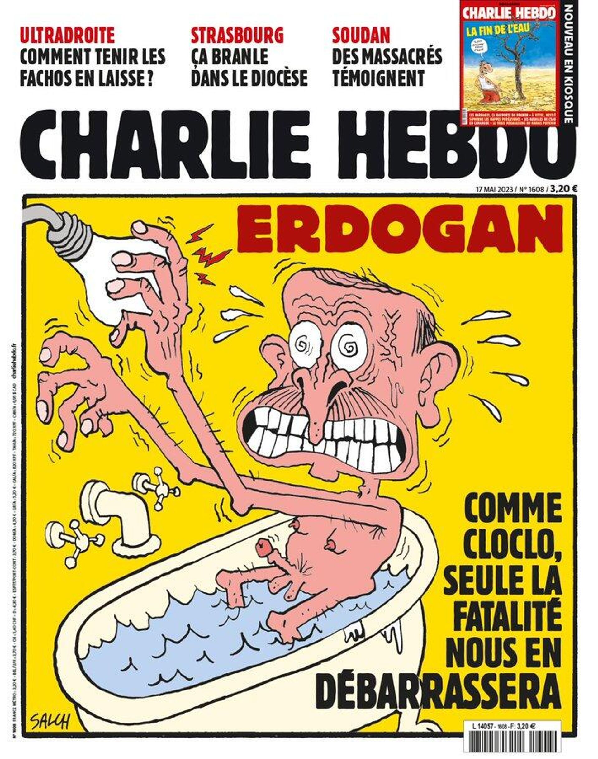 Карикатура французского журнала Charlie Hebdo - ИноСМИ, 1920, 18.05.2023