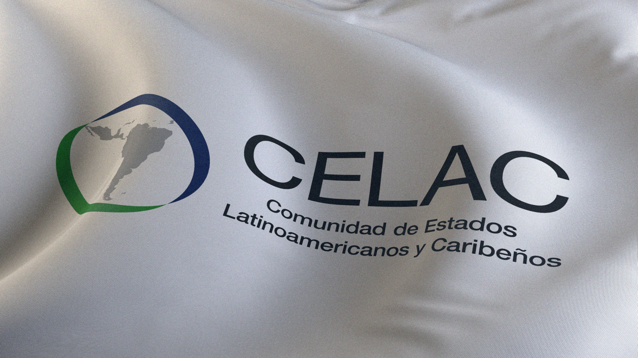 Флаг сообщества стран Латинской Америки и Карибского бассейна (СЕЛАК)