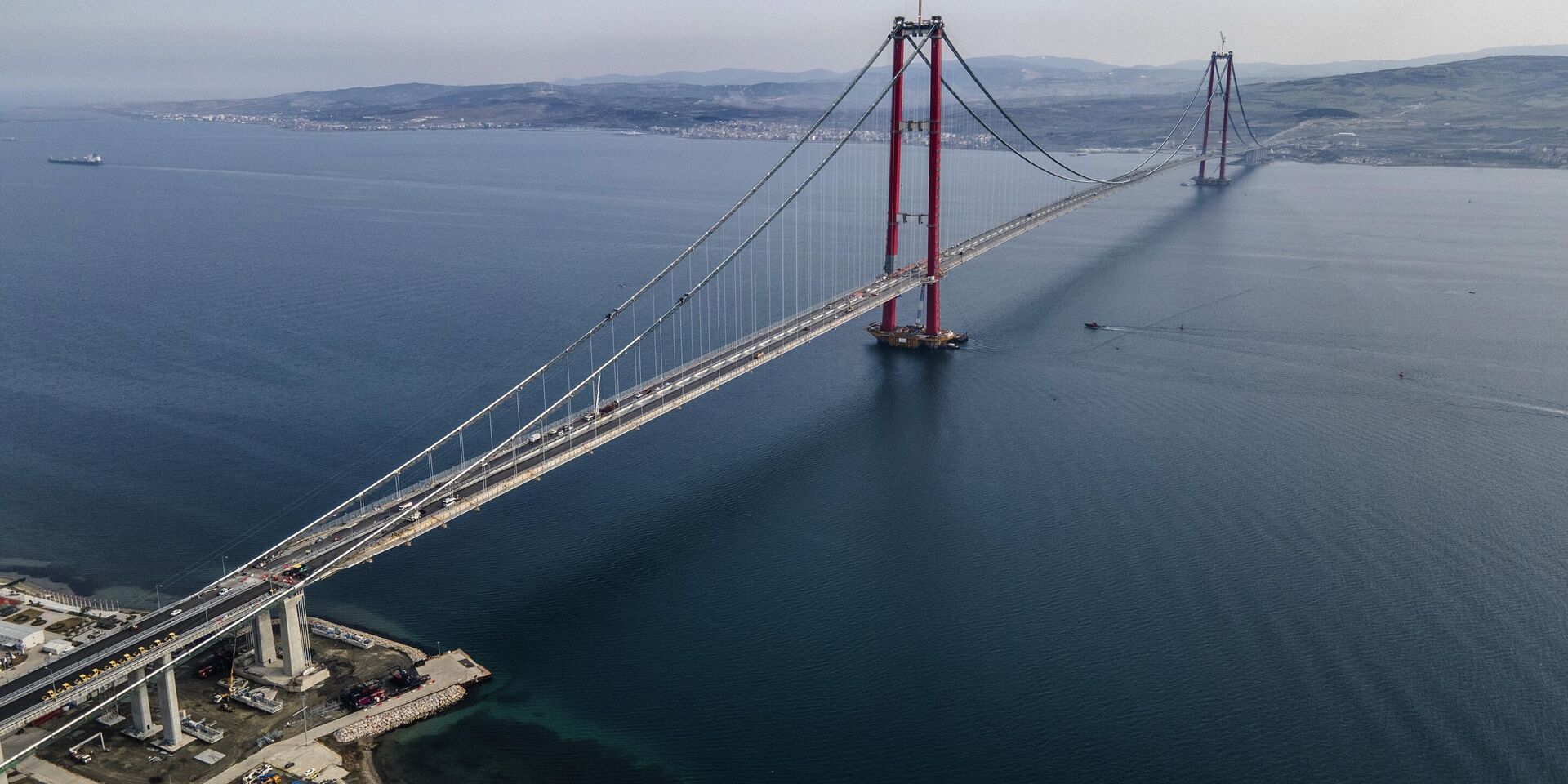 В Турции построили мост с самым длинным в мире пролетом - ИноСМИ, 1920, 24.08.2023
