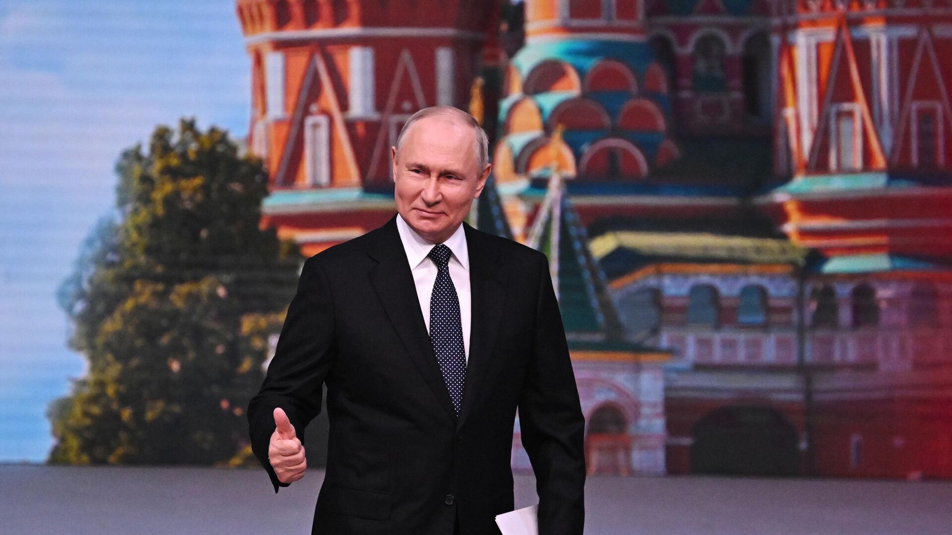 Президент РФ В. Путин принял участие в церемонии инаугурации мэра Москвы - ИноСМИ, 1920, 19.09.2023