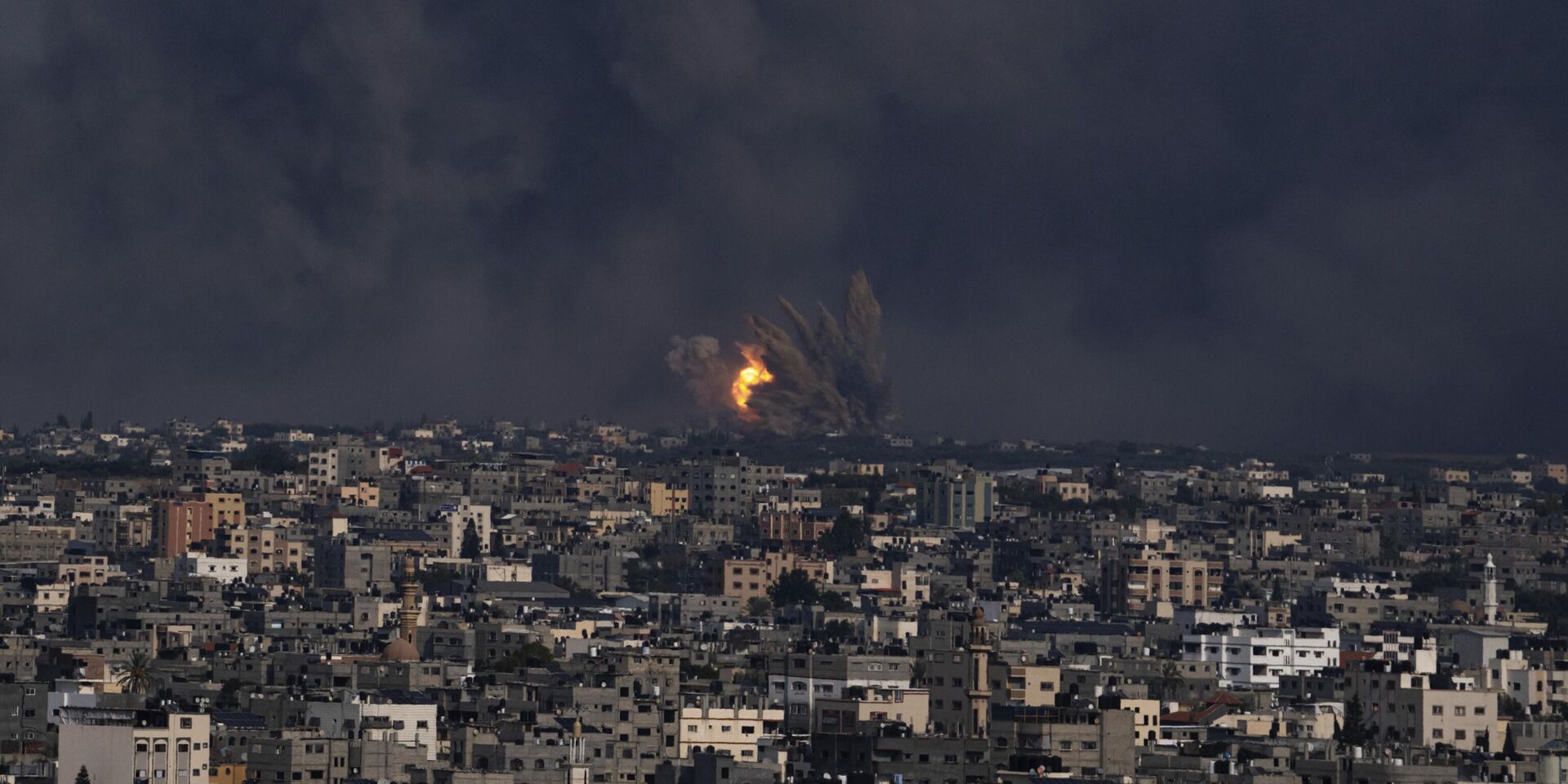 Израильские удары в Газе. 8 октября 2023 года. - ИноСМИ, 1920, 10.10.2023