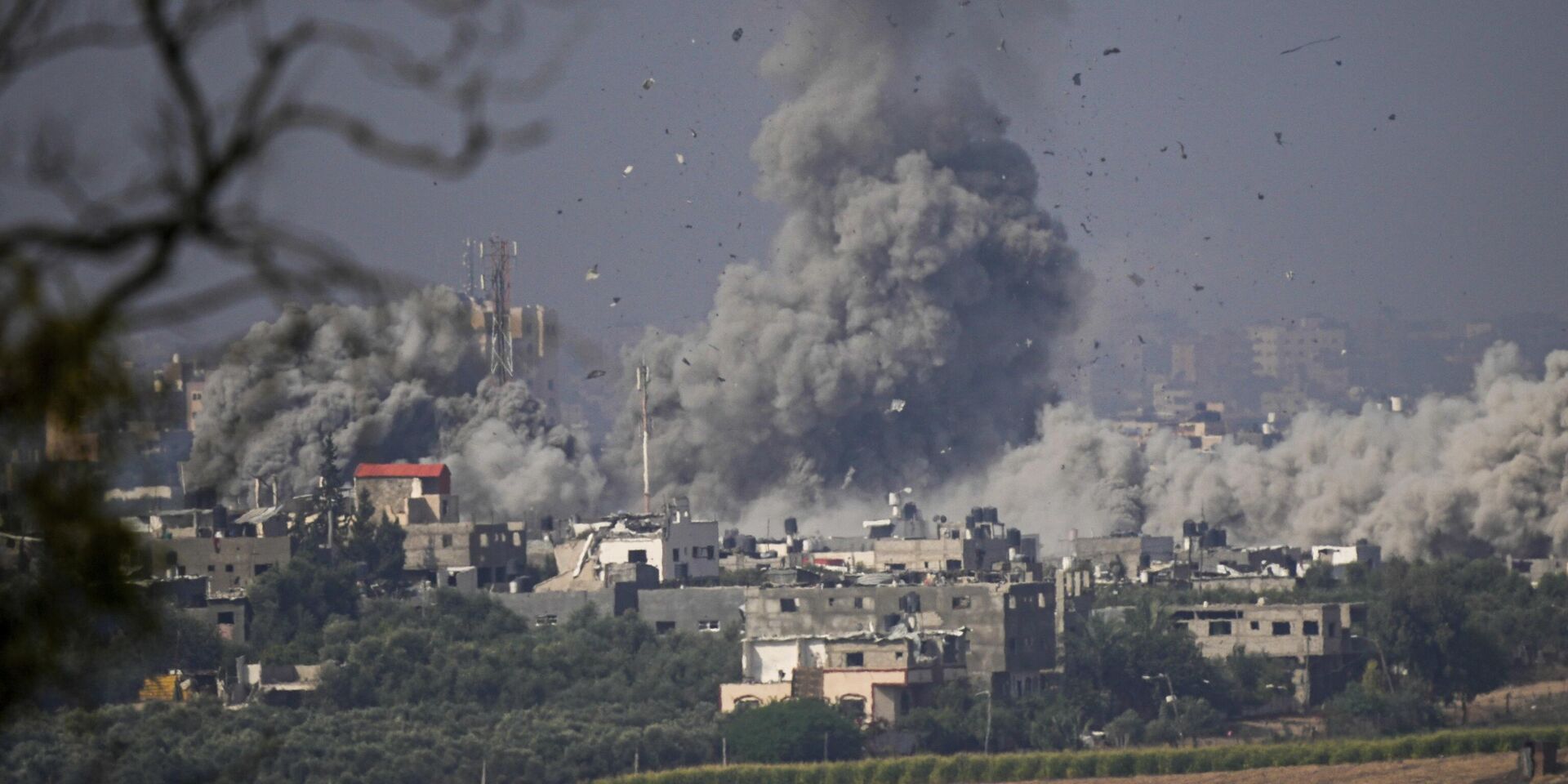 Последствия израильских ударов в Газе. 23 октября 2023 года. - ИноСМИ, 1920, 20.11.2023