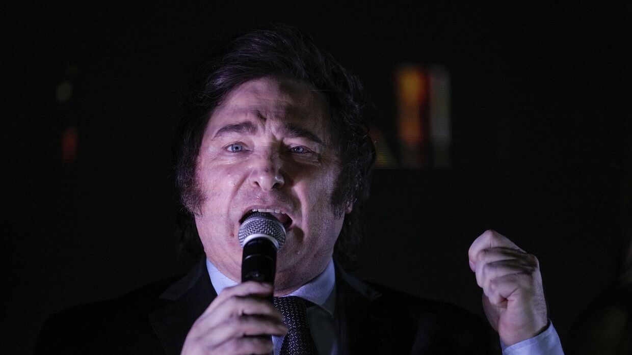 Аргентинский политик Хавьер Милей