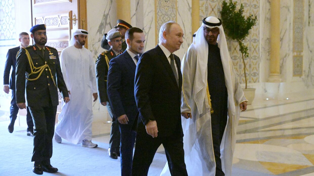 Визит президента РФ В. Путина в ОАЭ