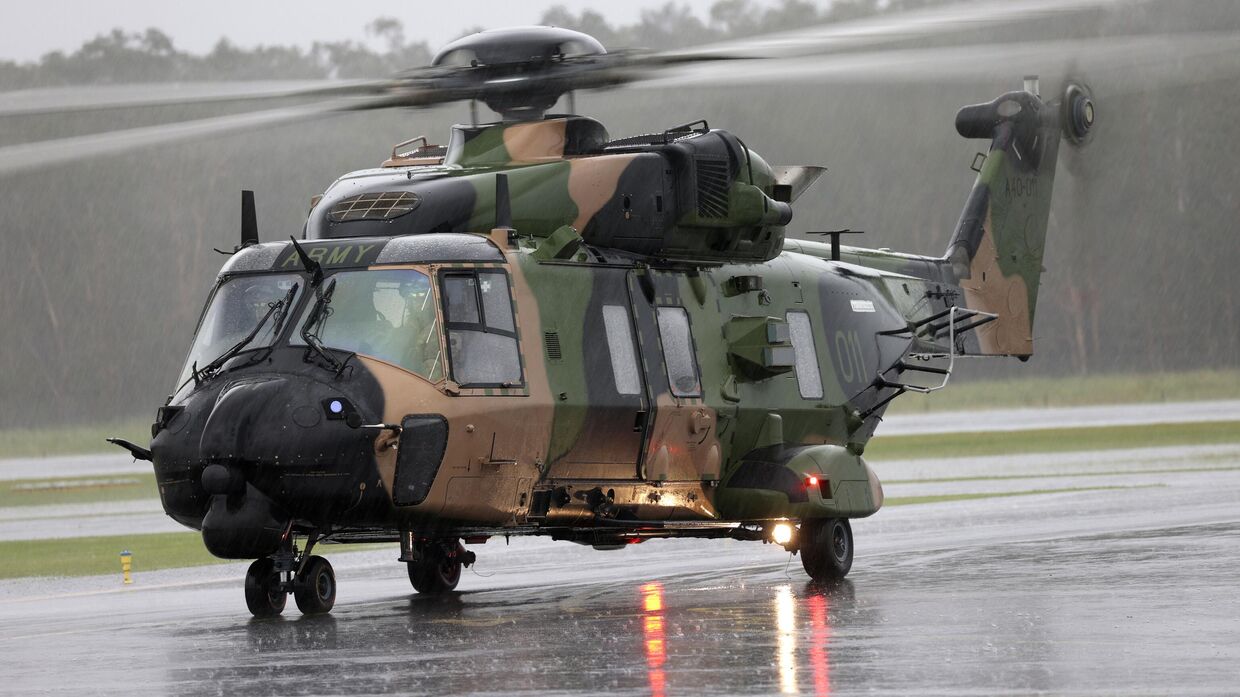 Австралийский военный вертолет MRH-90 Taipan. Архивное фото
